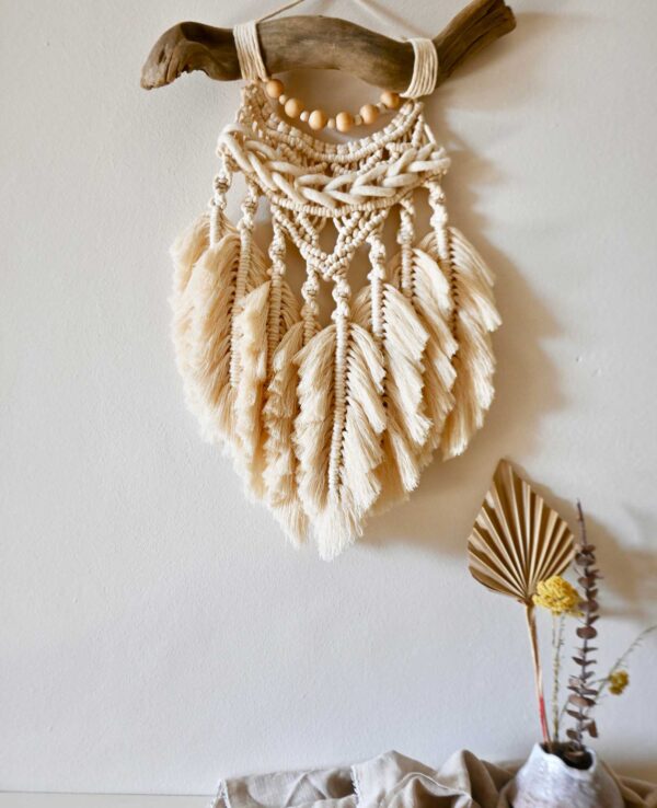Wild Hug- Tapiz de plumas