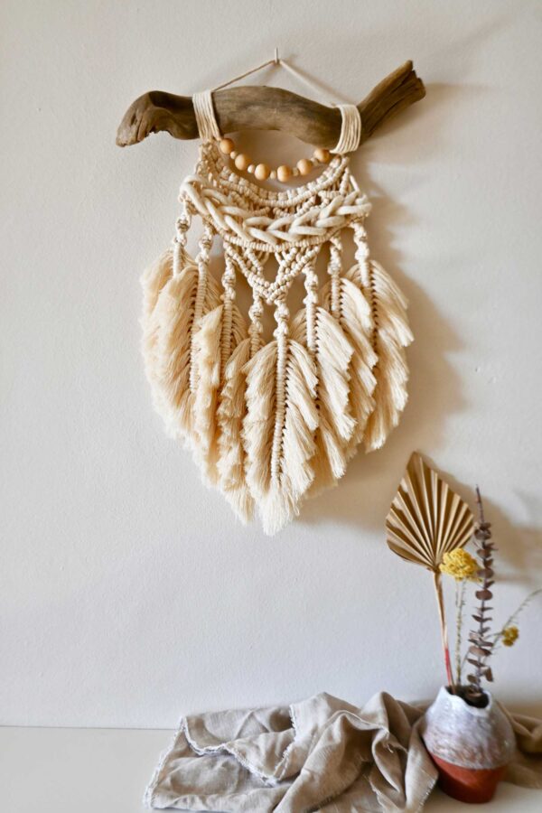 Wild Hug- Tapiz de plumas